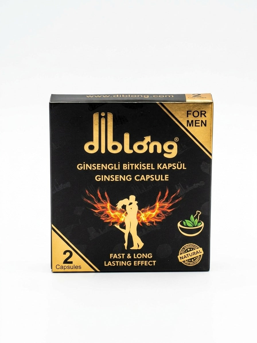 Diblong Ginseng Capsules for Men - 2 Capsules | Fast & Long Lasting - XXYMAX