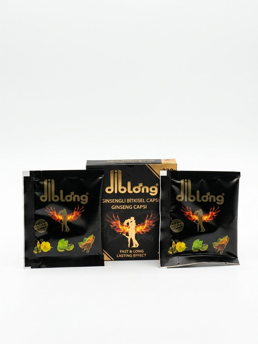 Diblong Ginseng Capsules for Men - 2 Capsules | Fast & Long Lasting - XXYMAX