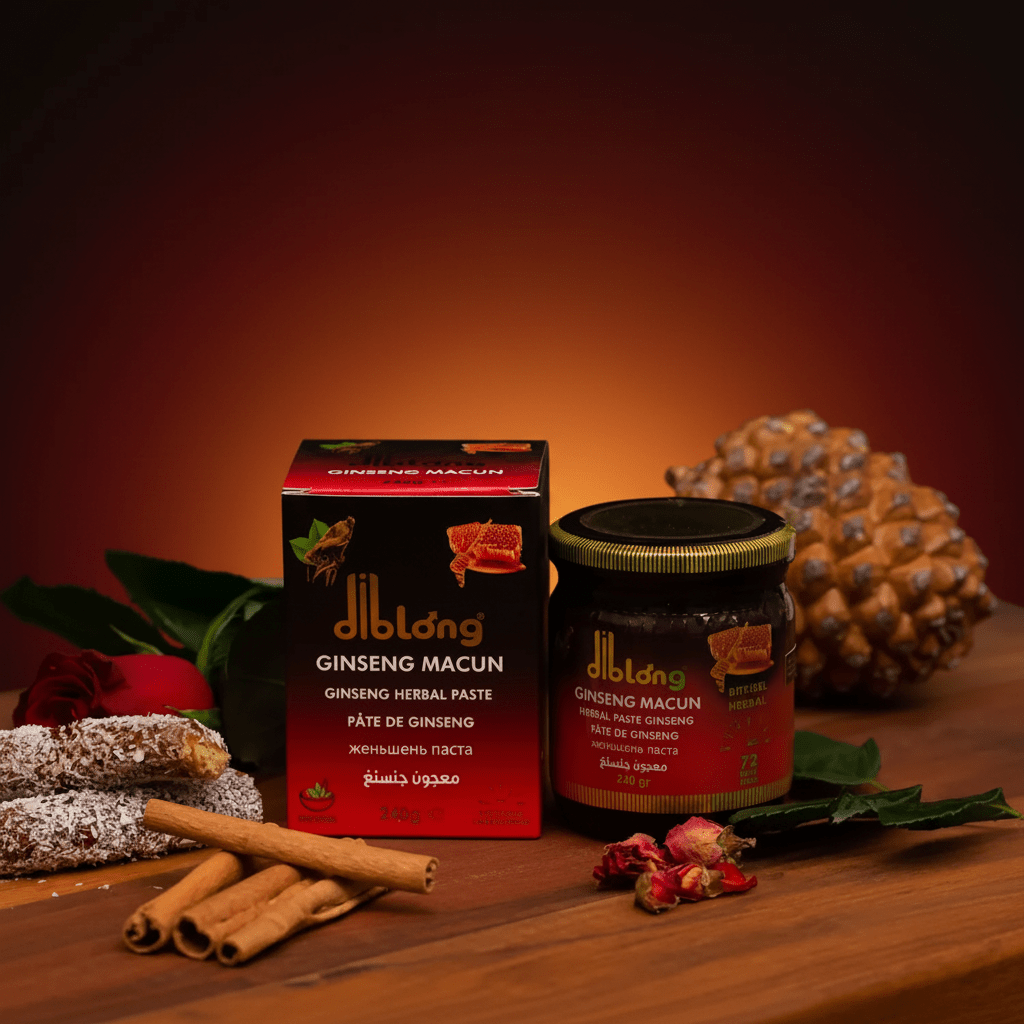 Diblong Ginseng Macun Herbal Paste - 240g | Family Size - XXYMAX